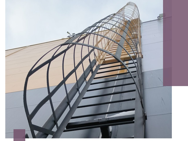 Изготовление и монтаж пожарных лестниц в Асбесте профессионально