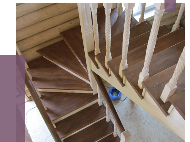 Реставрация деревянных лестниц в Асбесте от 4245 руб.