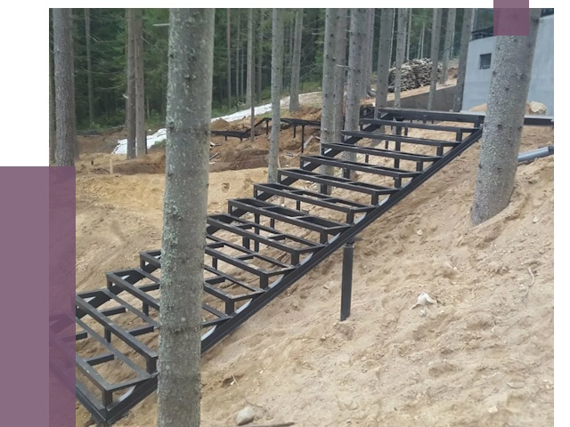 Монтаж металлических лестниц в Асбесте от 13392 руб. 