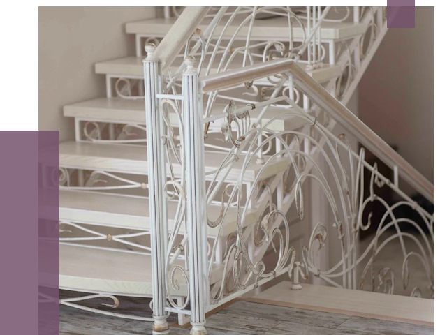 Изготовление кованых лестниц на заказ в Асбесте от 85910 руб. | ПРОЛЁТ-Сбс