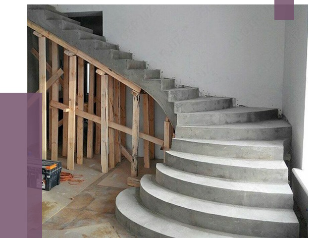 Изготовление бетонных лестниц под ключ в Асбесте от 19709 руб. | ПРОЛЁТ-Сбс