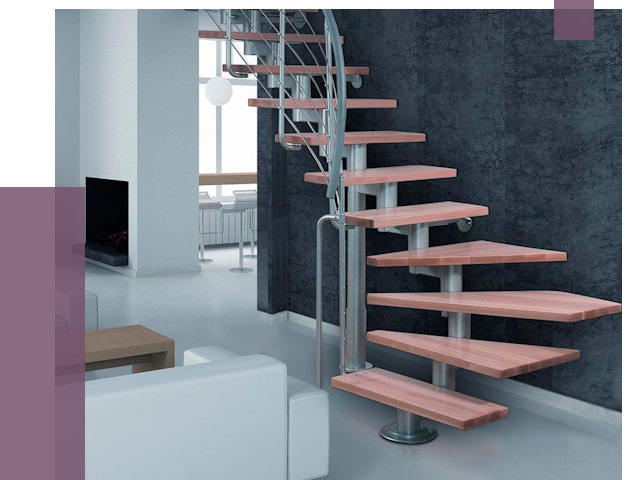 Модульные лестницы в Асбесте от 16677 руб. — купить в ПРОЛЁТ-Сбс