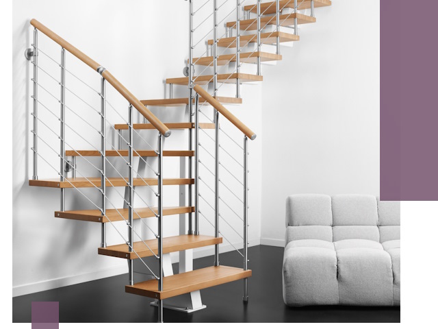 Модульные лестницы под ключ в Асбесте — монтаж и изготовление