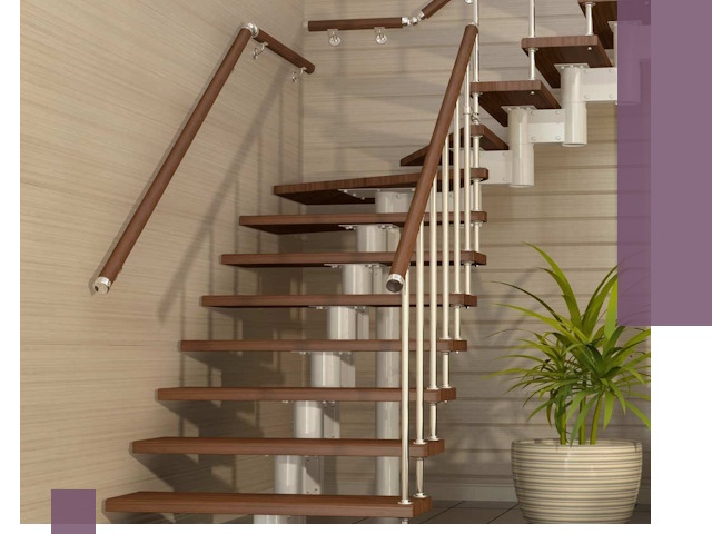 Изготовление модульных лестниц под ключ в Асбесте