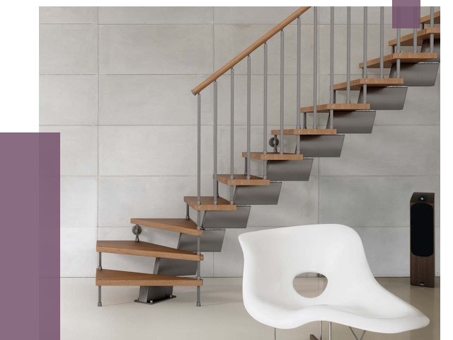 Монтаж модульных лестниц в Асбесте от 6266 руб. 