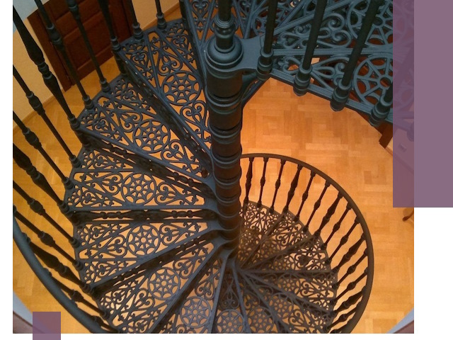 Винтовые лестницы под ключ в Асбесте: производство и монтаж