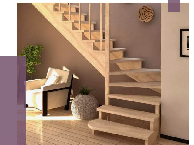 Изготовление Г-образных лестниц в Асбесте от 18698 руб. 