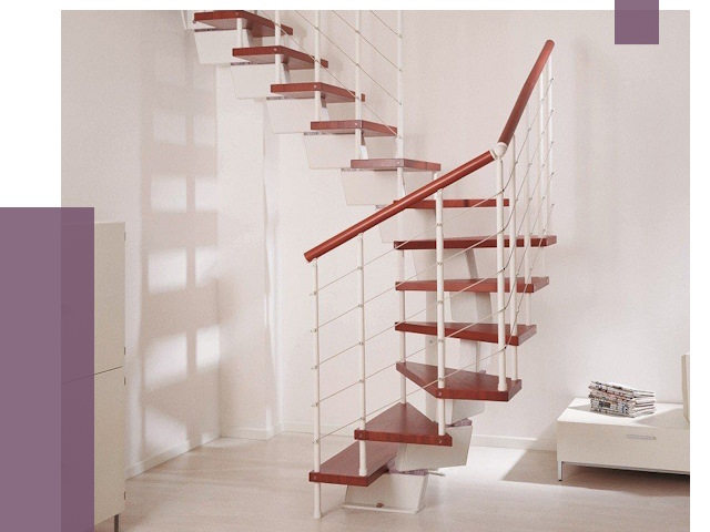 Изготовление лестниц на больцах в Асбесте от 9602 руб. | ПРОЛЁТ-Сбс