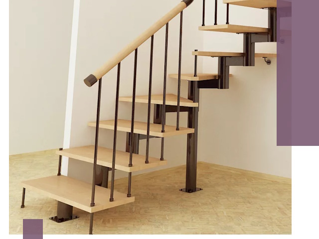 Монтаж лестниц на больцах в Асбесте — быстро и надежно