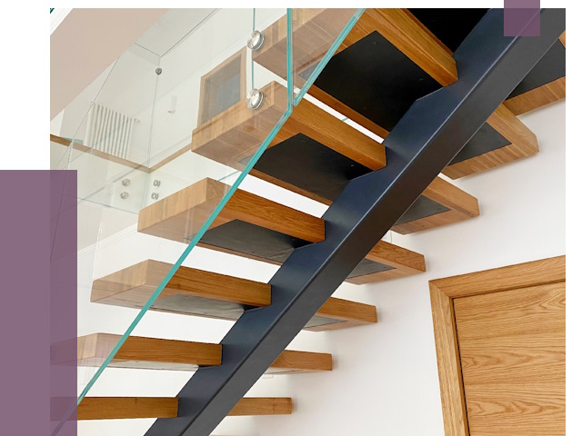 Лестницы на монокосоуре в Асбесте от 18698 руб. под ключ | ПРОЛЁТ-Сбс