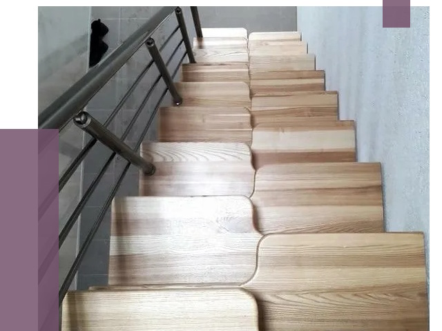 Лестницы гусиный шаг в Асбесте от 12886 руб. под ключ | ПРОЛЁТ-Сбс