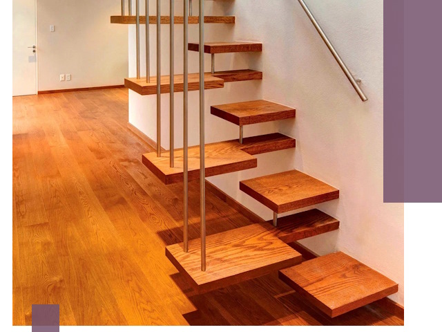 Лестницы «гусиный шаг» на заказ в Асбесте для узких пространств