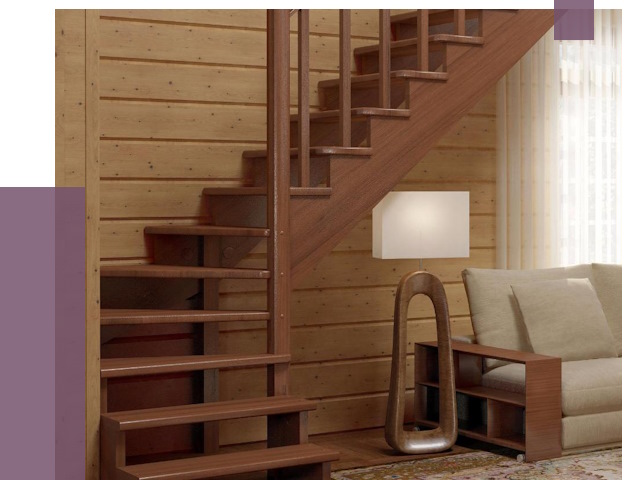 Лестницы эконом класса в Асбесте от 18041 руб. бюджетные решения