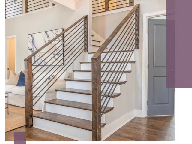 Лестницы для коттеджа под ключ в Асбесте — изготовление и монтаж