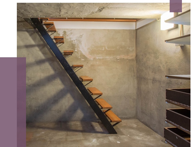 Лестницы в подвал в Асбесте от 12987 руб. — монтаж | ПРОЛЁТ-Сбс
