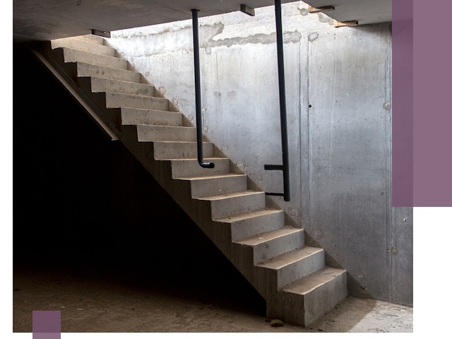 Изготовление и монтаж лестниц в подвале в Асбесте