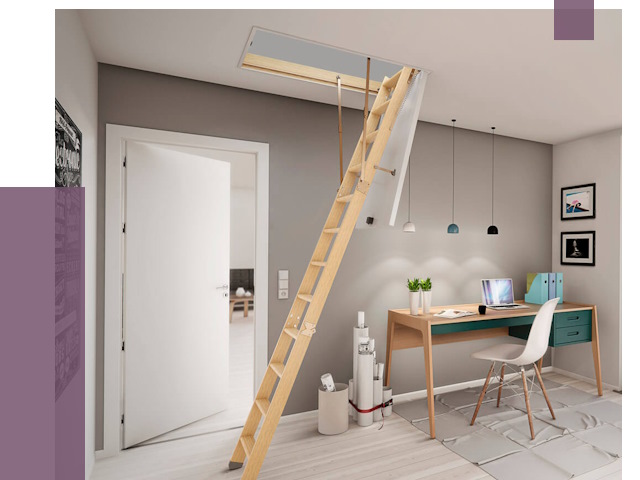 Чердачные лестницы в Асбесте — от 14402 руб. | ПРОЛЁТ-Сбс