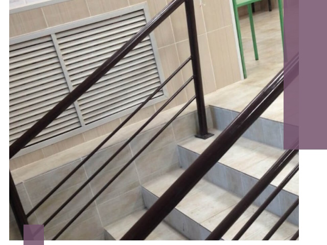 Изготовление перил из металла под ключ в Асбесте