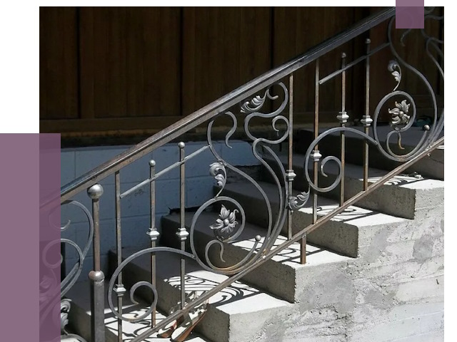 Кованые перила в Асбесте от 8591 руб. под ключ — качество от ПРОЛЁТ-Сбс