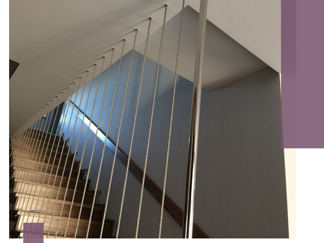 Тросовые перила под ключ в Асбесте — производство и монтаж