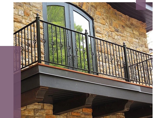 Балконные ограждения в Асбесте от 7934 руб. — купить | ПРОЛЁТ-Сбс