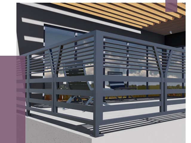 Изготовление балконных ограждений в Асбесте от 10612 руб. | ПРОЛЁТ-Сбс