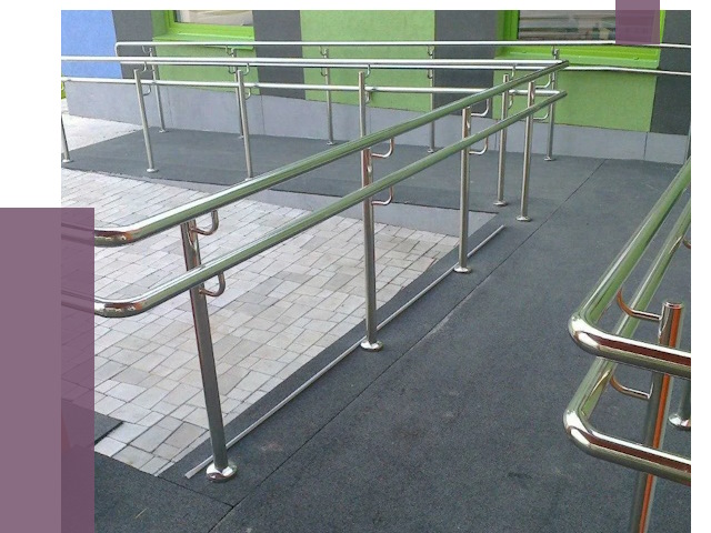 Ограждения пандусов в Асбесте от 4295 руб. монтаж | ПРОЛЁТ-Сбс