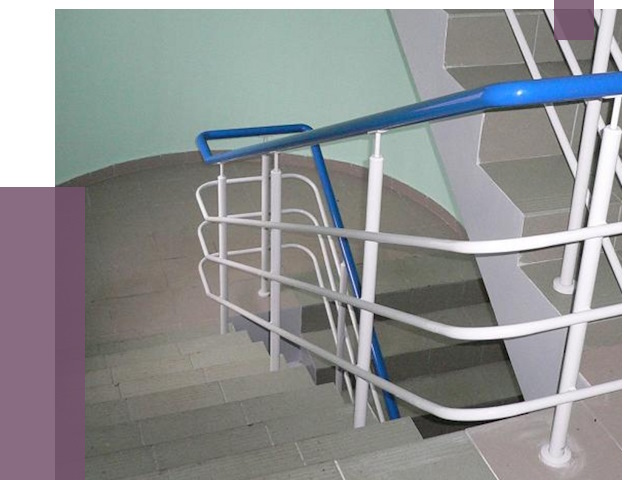 Перила в подъезде в Асбесте — установка и замена от 7328 руб. | ПРОЛЁТ-Сбс