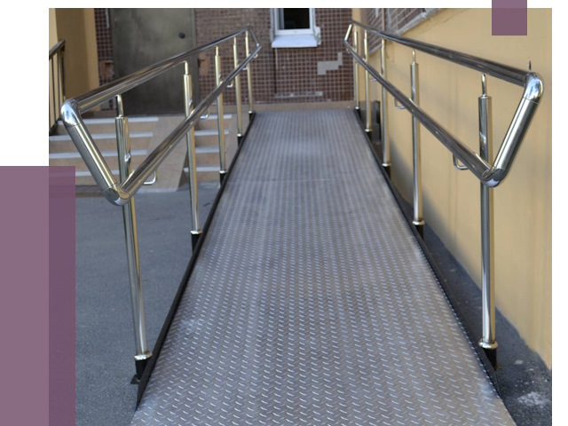 Пандусы в Асбесте от 12128 руб. — установка для инвалидов | ПРОЛЁТ-Сбс