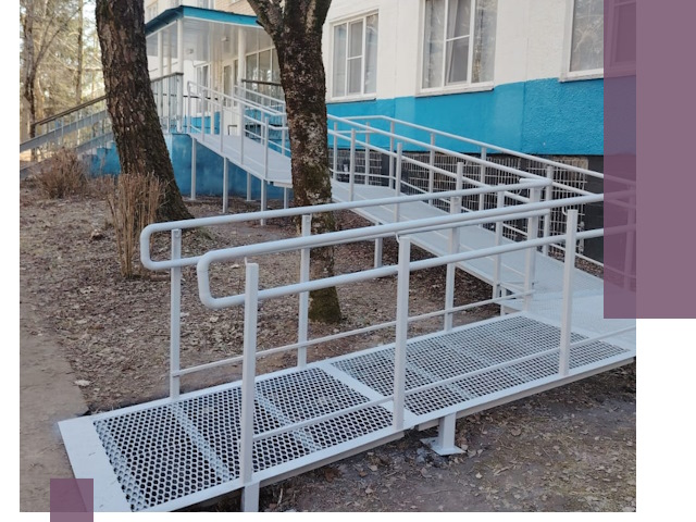 Пандусы под ключ в Асбесте: изготовление, монтаж и демонтаж