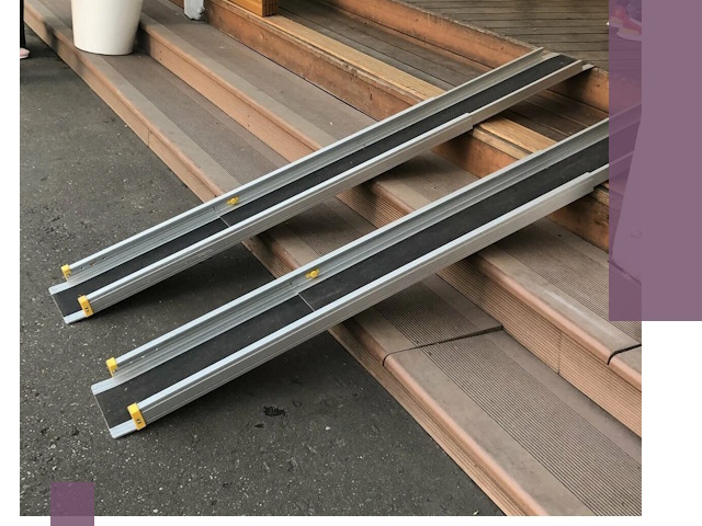 Телескопические пандусы под ключ в Асбесте — изготовление и монтаж