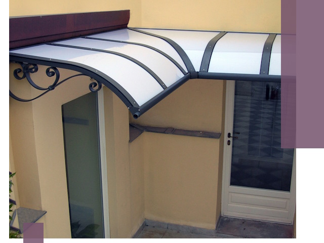 Монтаж козырьков любой сложности в Асбесте под ключ