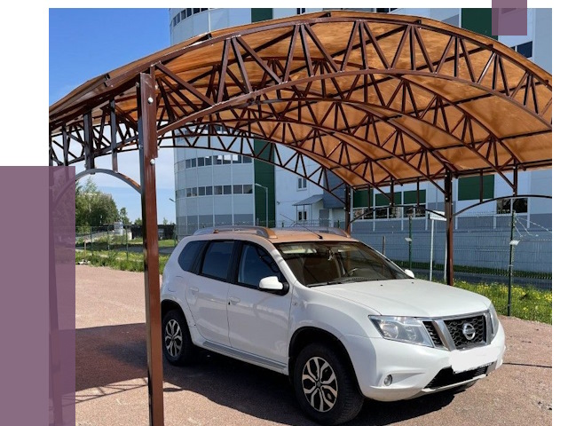 Недорогие навесы в Асбесте от 42449 руб.  | ПРОЛЁТ-Сбс