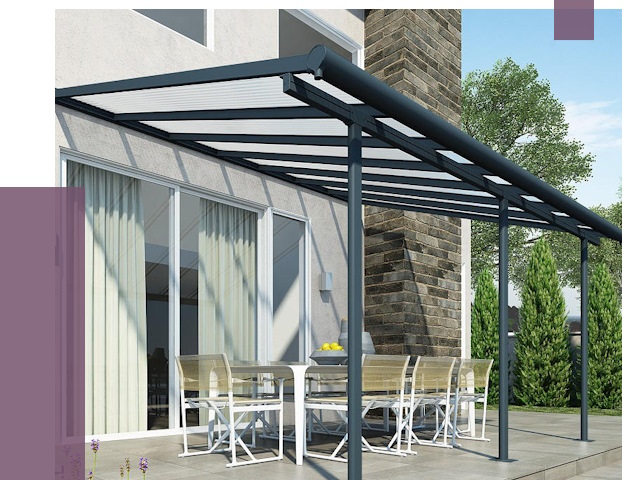 Навесы пристенные в Асбесте от 8995 руб. — монтаж и установка | ПРОЛЁТ-Сбс