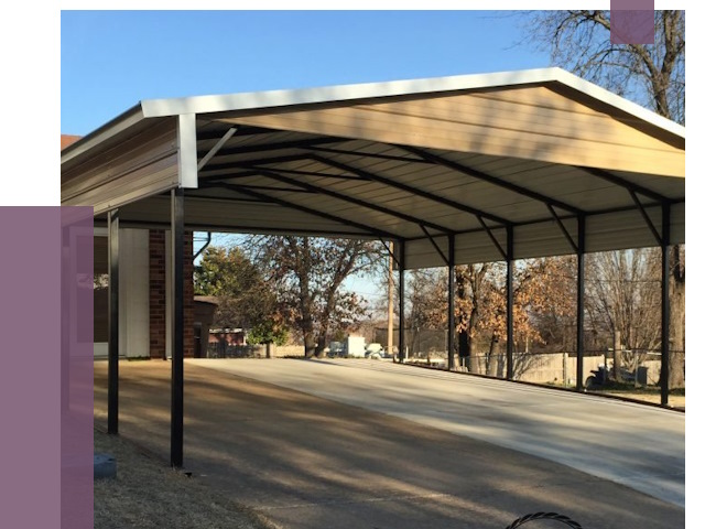 Двускатные навесы в Асбесте от 7934 руб. | ПРОЛЁТ-Сбс