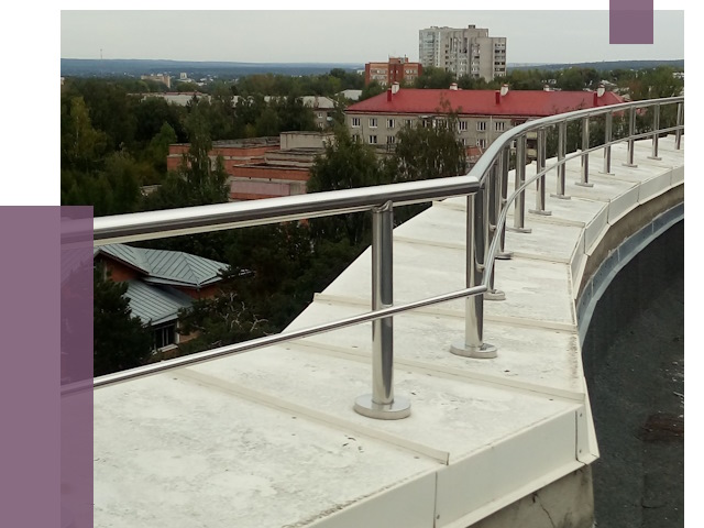 Парапеты и ограждения кровли в Асбесте от 4902 руб. 