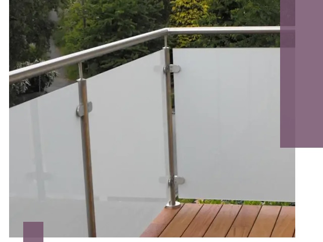 Алюминиевые парапеты для балконов и террас в Асбесте