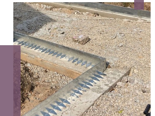 Нержавеющие бордюры в Асбесте от 4750 руб. под ключ | ПРОЛЁТ-Сбс