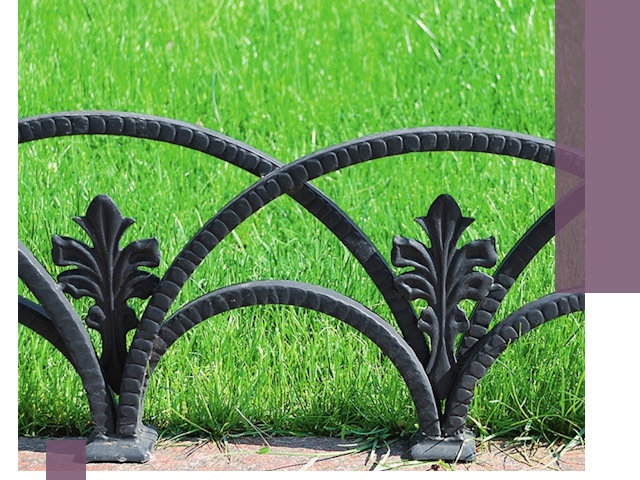 Декоративные металлические бордюры под ключ в Асбесте