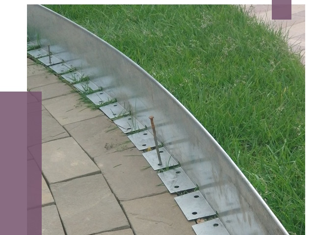 Металлические бордюры для тротуаров в Асбесте от 8591 руб.