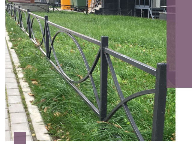 Газонные ограждения из металла в Асбесте — монтаж и продажа