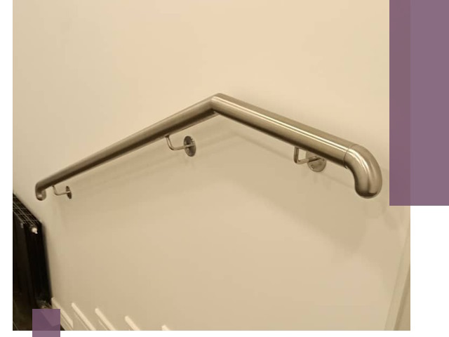 Изготовление пристенных поручней в Асбесте под ключ за сроки