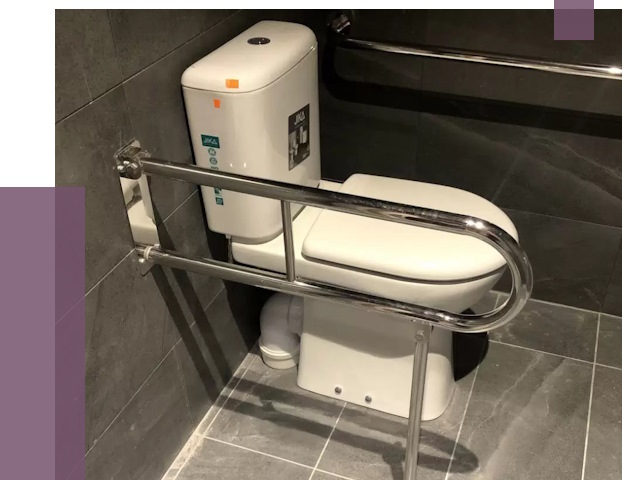 Поручни для санузлов в Асбесте от 4245 руб.  | ПРОЛЁТ-Сбс